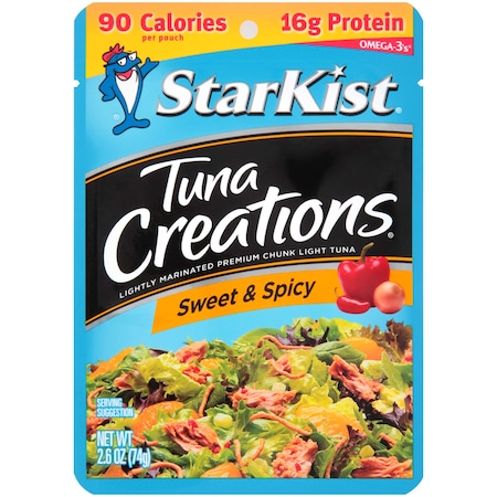 Starkist Tuna Creations Sweet & Spicy 2.6 oz., PK24 513080